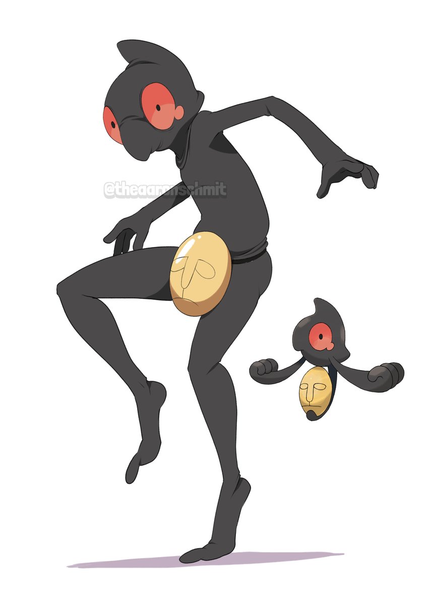 「Morph Suit Yamask 」|Aaron Schmitのイラスト