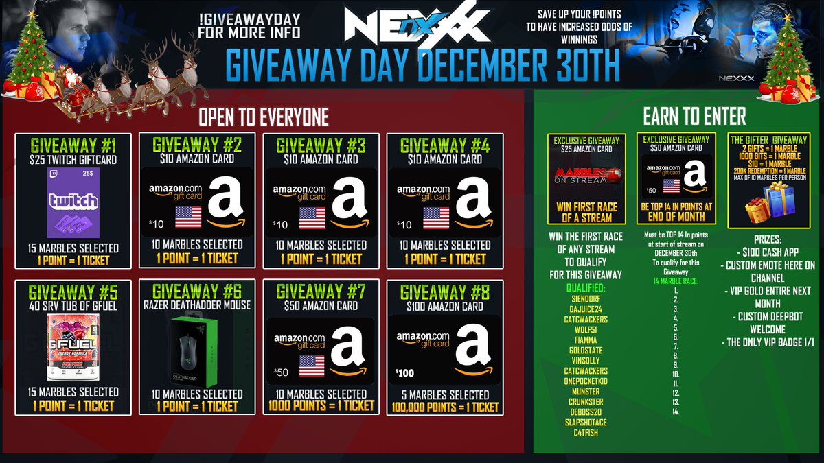 Giveaway day in 3 days!
Just put up a Giveaway for 100,000 Points to 3 diff winners in the discord!

Join the discord and react to the 🎉for a chance to win 100,000 points for this Friday!!

Discord 👉🏼discord.gg/W9hDNWVcr6

Prizes we are giving away On Friday ⤵️