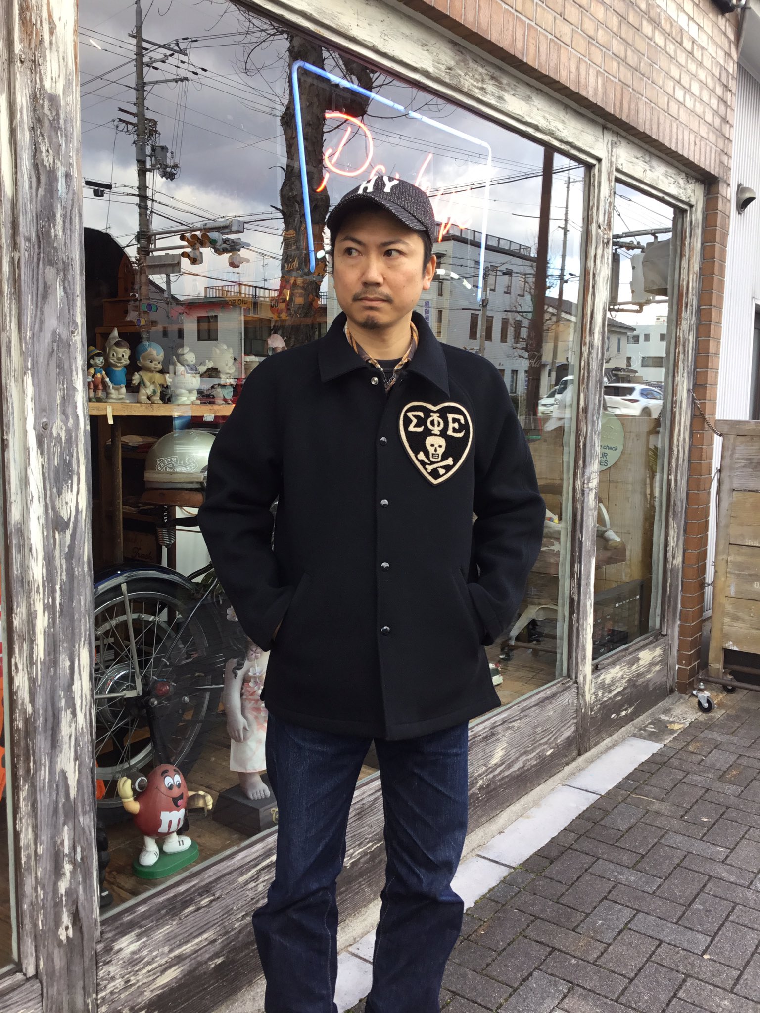 CUSHMAN(クッシュマン) U.S.N.A. メルトンジャケット21320 fkip.unmul