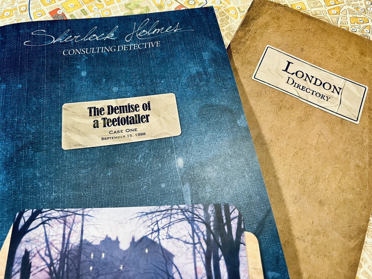 Day 359: Sherlock Holmes Consulting from <a href="/spacecowboysus/">SpaceCowboysUS</a> getting our detective hats on and trying to beat Holmes to the case which of course didn’t happen but a good time was had and a murder murder mystery was solved. #sherlockholmesconsultingdetective #spacecowboys #gameaday