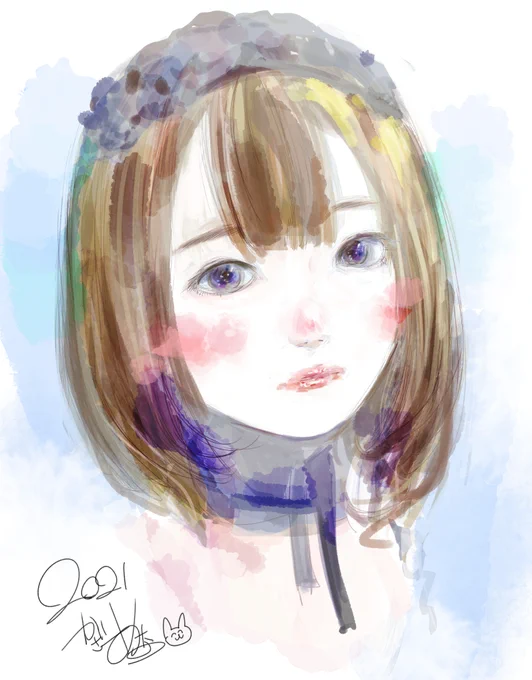 モデルさん絵みて 