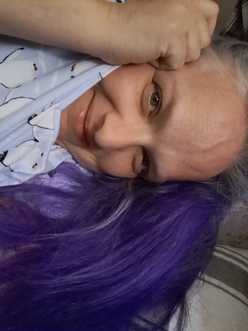 Redid the purple in my hair! See more at https://t.co/g9mgw0PoRN https://t.co/G0hc12XeVH<a href="/tag/evil"class="tags"><span>#evil</span></a>