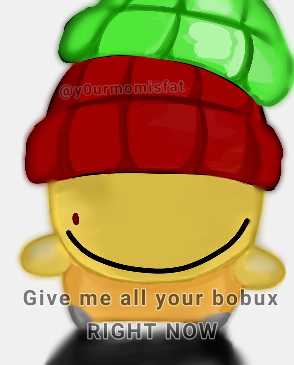 y0urmomisfat's tweet photo. @FlurkeeJuice bobux #robloxart #baddraw https://t.co/OqZvoQjl2I