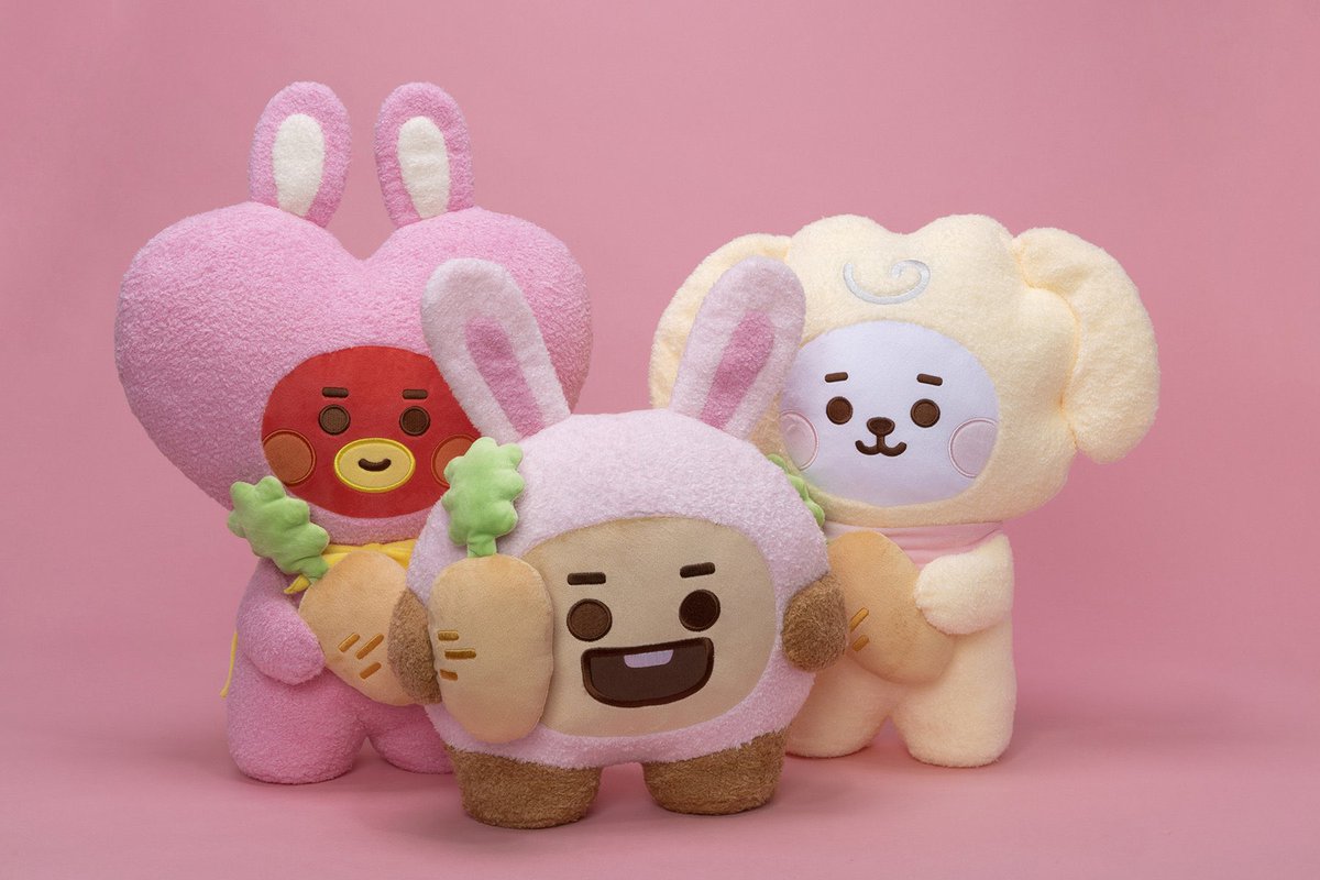 Tete_love29's tweet photo. bt21 year of the rabbit plushies🥹🥹🥹 https://t.co/5ozZUI2uFF