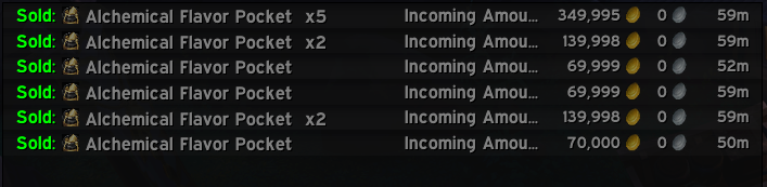 Another flavor pocket success story from the squad. We're paying peoples wow mortgages off tonight