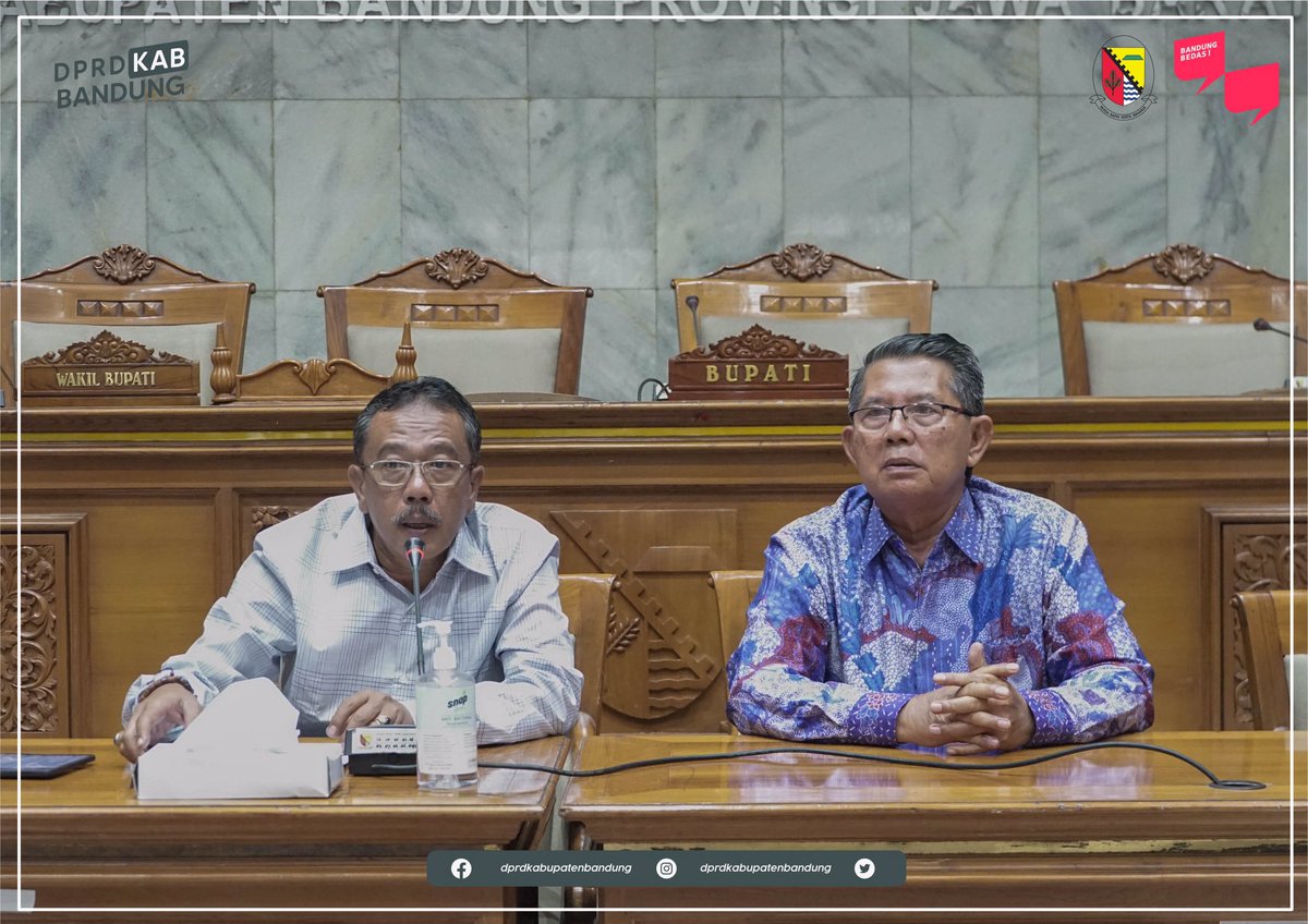 Wakil Ketua II DPRD Kabupaten Bandung H. Yayat Hidayat, S.E.,M.M  Menerima Kunjungan Kerja dari Badan Anggaran DPRD Kabupaten Majalengka terkait Bantuan Keuangan yang Bersumber dari Provinsi.

#dprdkabupatenbandung #fungsidprd #hakdprd #kabupatenbandung #dprdkabbandung