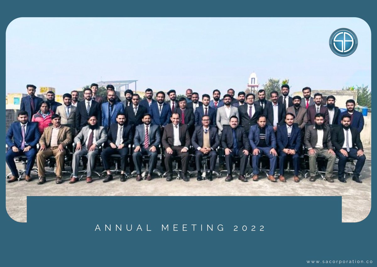 sacorporationco's tweet photo. "Great things in Business are never done by one person. They're done by a team of people"
#ourfamily
#ourteam
#SACorporation
#SACorporation
#annualmeeting
#Lahore https://t.co/HEzwON7Qhj