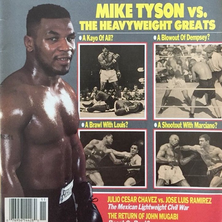 Boxing History on Twitter "Mike Tyson featured on the cover of the