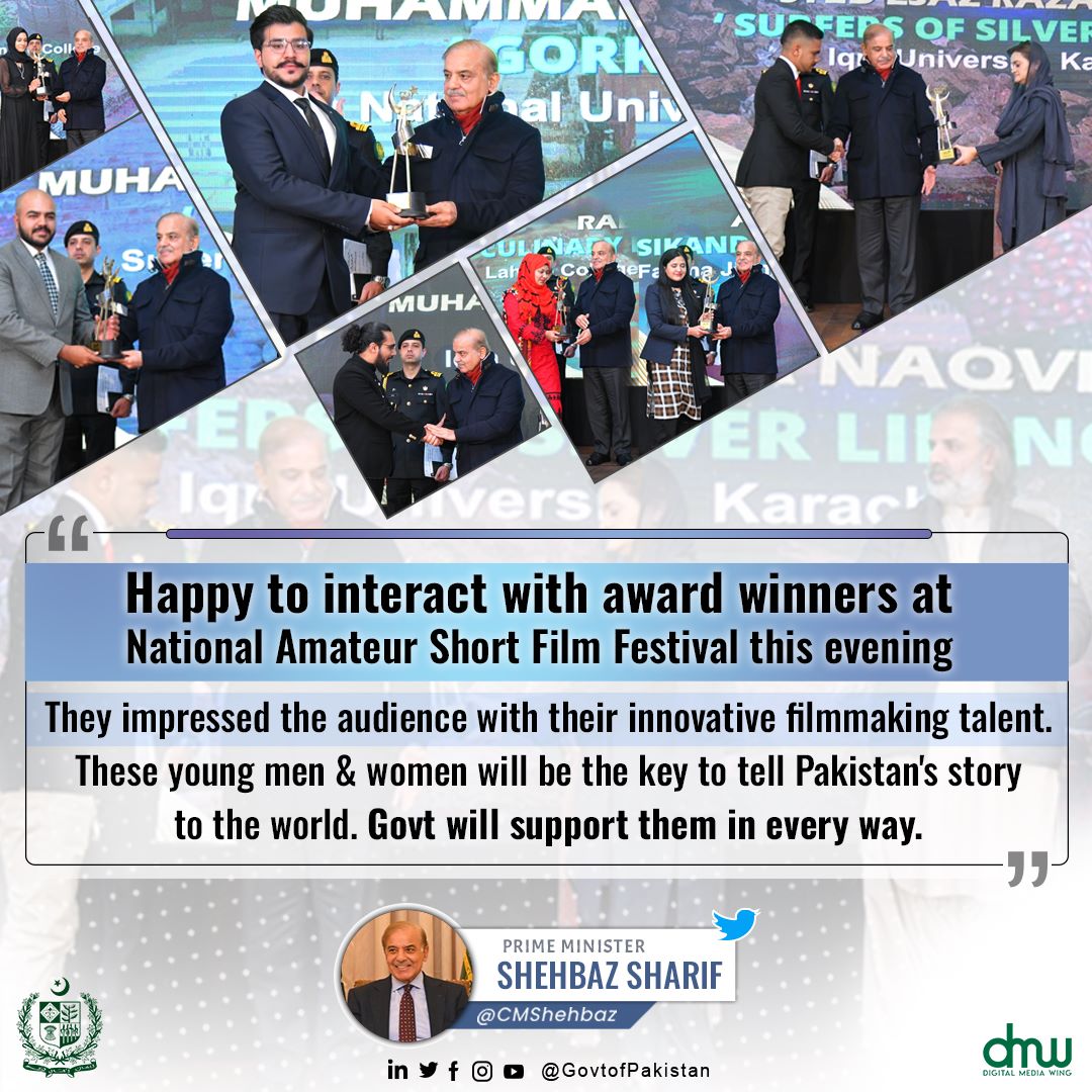 Government of Pakistan on Twitter "Prime Minister Shehbaz Sharif