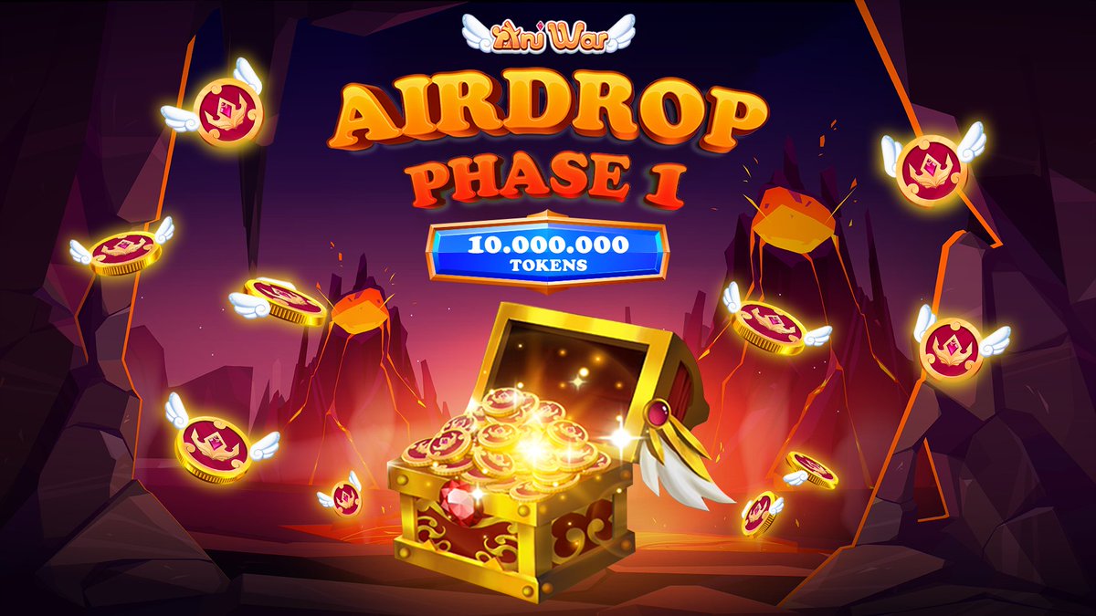 💎 ANIWAR'S AIRDROP CAMPAIGN - PHASE 1 💎

LINK ➡️ gleam.io/competitions/X…

🏆 Top 5 of 200 Referrals will win 200,000 $ANIW tokens each      
🏆 Top 200 Referrals will win 15,000 $ANIW tokens each
🏆 800 lucky users will win 7,500 $ANIW tokens each

#Airdrop #Airdrops #Aniwar