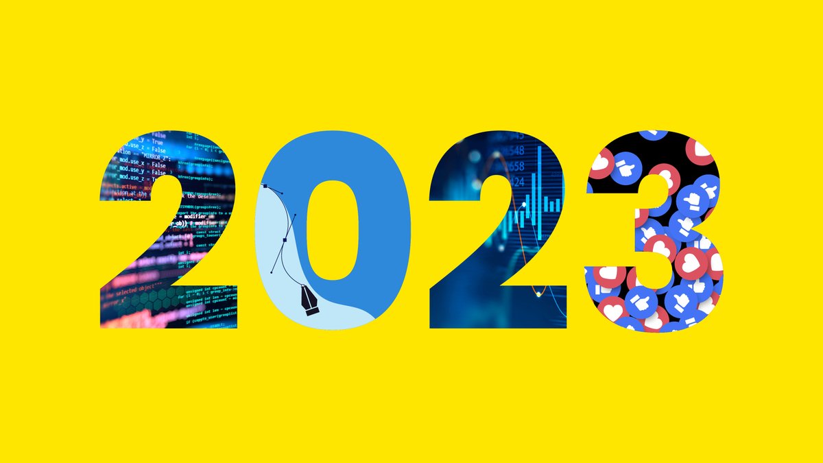 Time to reveal our digital predictions for 2023!💥

👀 Accessibility for everyone
💻 The rise of SVG-based animation
📱 Brands getting creative with Social

The full stuff 👉lnkd.in/e-VkJHiK