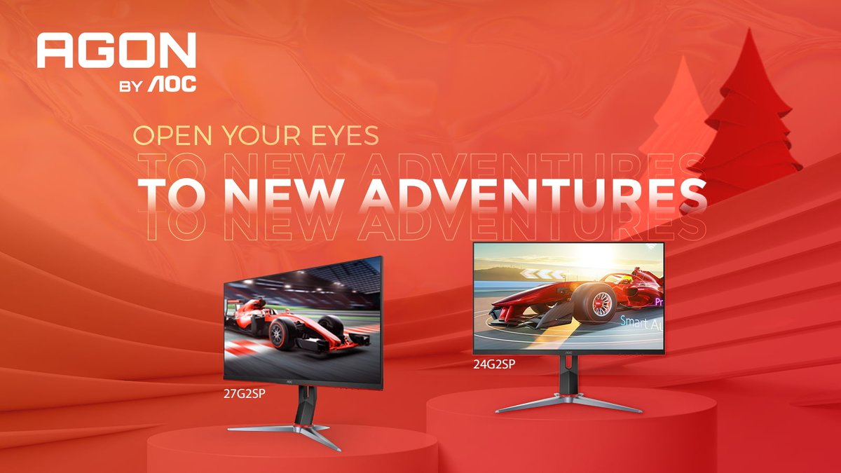 wootware's tweet photo. We've got some festive deals on #AGON monitors from @AocSouth to help you experience your Christmas gaming like never before! 🎄🎮
With their stunning visuals and high refresh rate, prepare to open your eyes to exciting new adventures. ⚡
🌟 https://t.co/noFOhLX6h4 🌟 https://t.co/RDhpYHxgw2