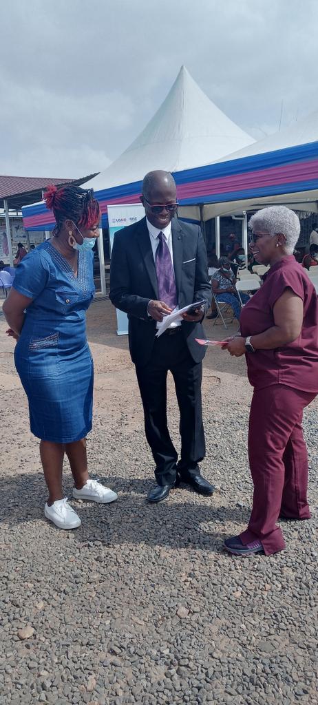 apec_gh's tweet photo. APEC Ghana Executive Director participates in the on-going:

2022 Pregnancy &amp; Baby Fair/Blood Donation @ Greater Accra Regional Hospital (15th &amp; 16th Dec) .

JOIN US...! JOIN US! 

 @KPrettykoiwah
@mohgovgh @_GHSofficial
#maternalhealth #newbornhealth #sdg3 #Health4All https://t.co/qIsDYLh8id