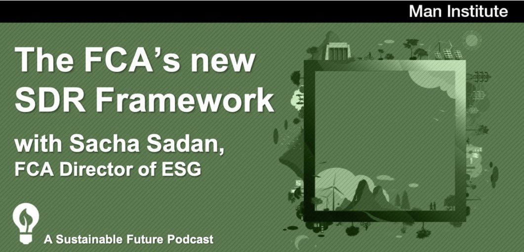 A Sustainable Future Podcast (@sustfut_podcast) on Twitter photo Latest podcast now out - We talk to Sacha Sadan, <a href="/TheFCA/">Financial Conduct Authority</a> Director of ESG, about what the FCA’s new Sustainable Disclosure Requirements (SDR) framework means for investors. <a href="/SustFut_Podcast/">A Sustainable Future Podcast</a>. Listen on iTunes or <a href="/ManGroup/">Man Group</a>: bit.ly/3HcITXU Latest podcast now out - We talk to Sacha Sadan, <a href="/TheFCA/">Financial Conduct Authority</a> Director of ESG, about what the FCA’s new Sustainable Disclosure Requirements (SDR) framework means for investors. <a href="/SustFut_Podcast/">A Sustainable Future Podcast</a>. Listen on iTunes or <a href="/ManGroup/">Man Group</a>: bit.ly/3HcITXU