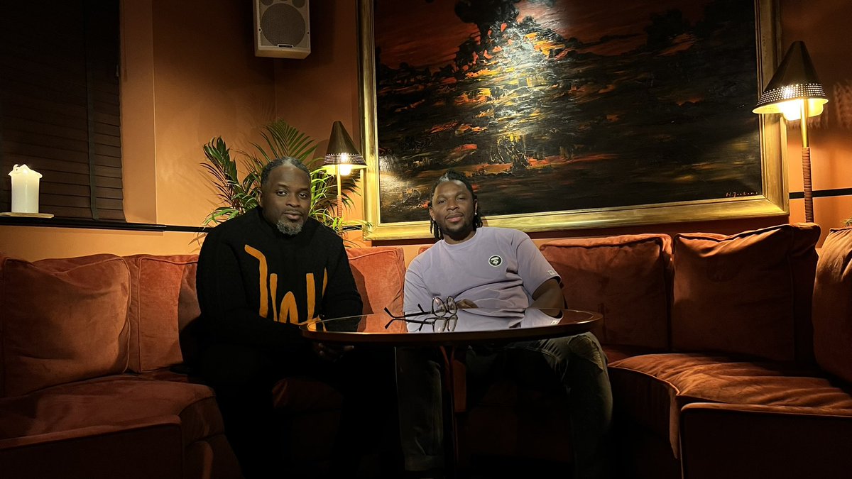 YomiSode's tweet photo. A #FirstFiveLive to wrap up a beautiful/intense three months of shows &amp; readings. @femioyeniran joined me in conversation last night. He read, he sang, he reflected &amp; we were with him every step of the way. What a night. Much love to the attendees. 

More FFL’s in 2023! https://t.co/YU4Q7HKtbS