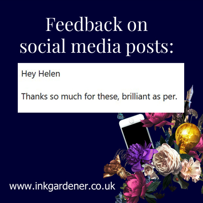 InkGardener's tweet image. On the 15th day of December, feedback came to me... 🥳✍☺ #SocialMedia #BatchContent #ILoveMyJob
