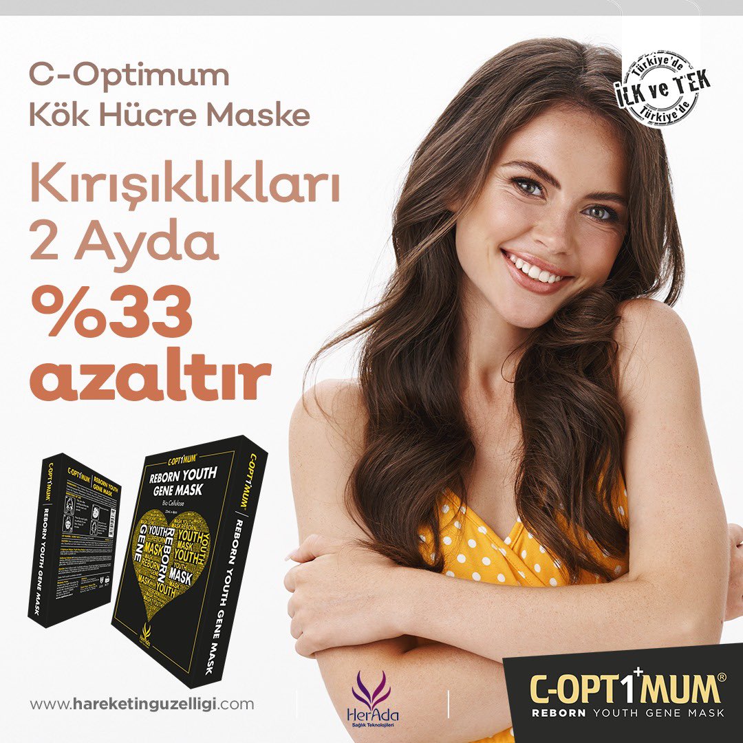 coptimumtr's tweet photo. 📣Yaşlanmayı hızlandıran baskıya karşı, gençlik genlerinizi aktive edin!  Hemen! Şimdi!

Şehir hayatı, stres, UV radyasyon, uykusuzluk, dengesiz beslenmek, diyet yapmak yaşlanma ile
ilgili genleri aktive eder.
C-Optimum Kök Hücre Maske, gençlik genlerini
harekete geçirir. 🕺🏻💃🏻 https://t.co/vBxT384lQ0