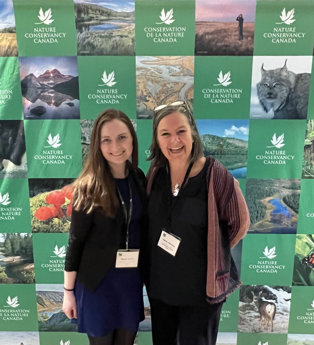 It was so fun to bump into my mentee Megan Quinn at the Biodiversity COP! She is working to ensure the voices of young adults are heard here! #cop15 ⁦<a href="/NCC_CNC/">NatureConservancy.ca | Conservationdelanature.ca</a>⁩ ⁦<a href="/PLT_Canada/">PLT Canada / APLA Canada</a>⁩ ⁦<a href="/sfiprogram/">Sustainable Forestry Initiative</a>⁩