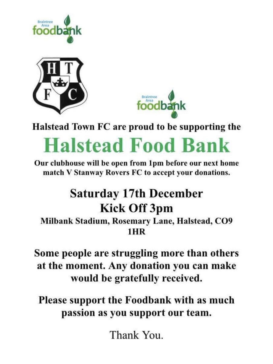 Halstead Town FC tweet media