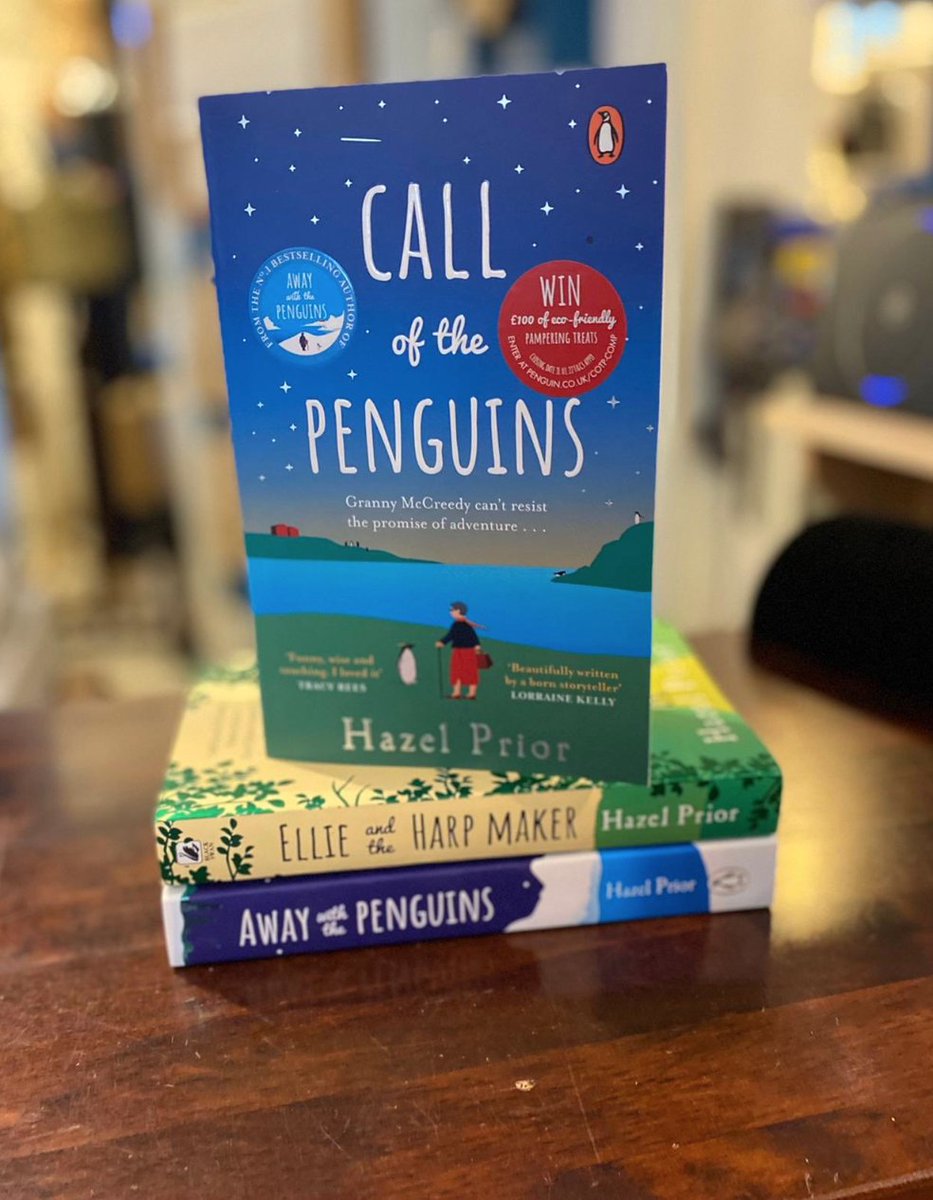 If you're looking for beautiful, original Christmas gifts and live on or near #Exmoor, then get yourself to <a href="/CottageClematis/">Clematis Cottage</a>! I got my fabulous hand-made penguin bag from there. Many, many lovely things (plus signed books by me!). And get fab food <a href="/PeriwinkleCott1/">Periwinkle Cottage</a> #exmoorisok