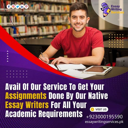 EssayWriting_PK's tweet image. Avail Of Our Service To Get Your Assignments Done By Our Native Essay Writers For All Your Academic Requirements
essaywritingservices.pk/assignment-wri…
#Assignments #AssignmentsWriting #EssayWritingServices #AssignmentHelp #WritingServices