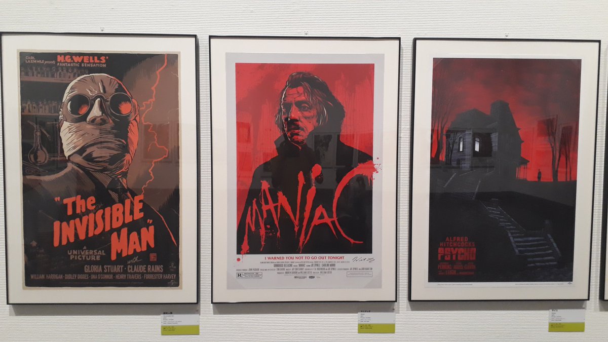 BiscotoSenpai's tweet photo. Petit florilège des superbes affiches de l'expo de @MondoNews qui a eu lieu cet été à #Kyoto (oui je suis un peu en retard) :
#Godzilla #RoboCop https://t.co/e794o0P0wm