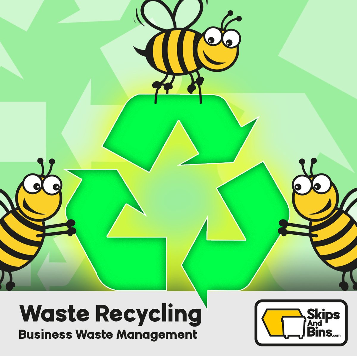 Waste recycling made easy... #skipsandbins #tradewaste #businesswaste #recyclingservices #residentialwaste #commercialwaste #wheeliebin #binemptying #commercialwastecollection #industrialwastecollection #recycle #rubbishcollection #tradewastecollection #recycling #skips #skiphire