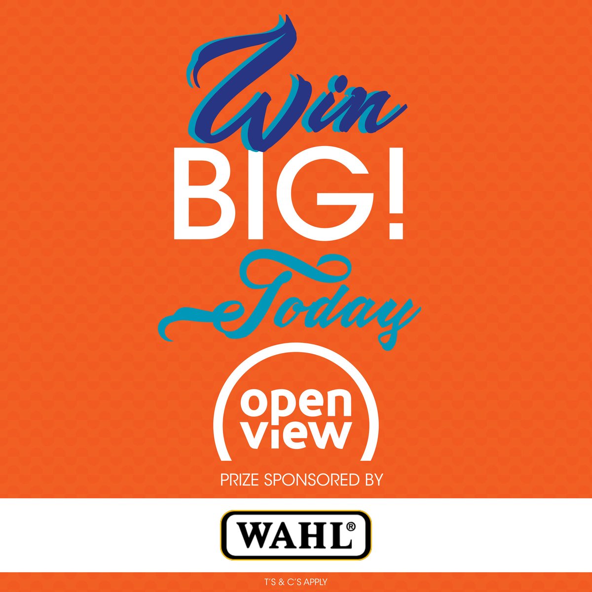 etvHouseOfZwide's tweet photo. What does #ForEveryone mean to you? Tell us by:-

1. Uploading a video to social media &amp; tag Openview and @wahl_SA
2. Include the #Openview3Million #ForEveryone #ForEveryoneChallenge #IOnlyUseWahl

And you could WIN your share of R30 000 worth of prizes! Get your entries in NOW! https://t.co/PAkKJ4qety