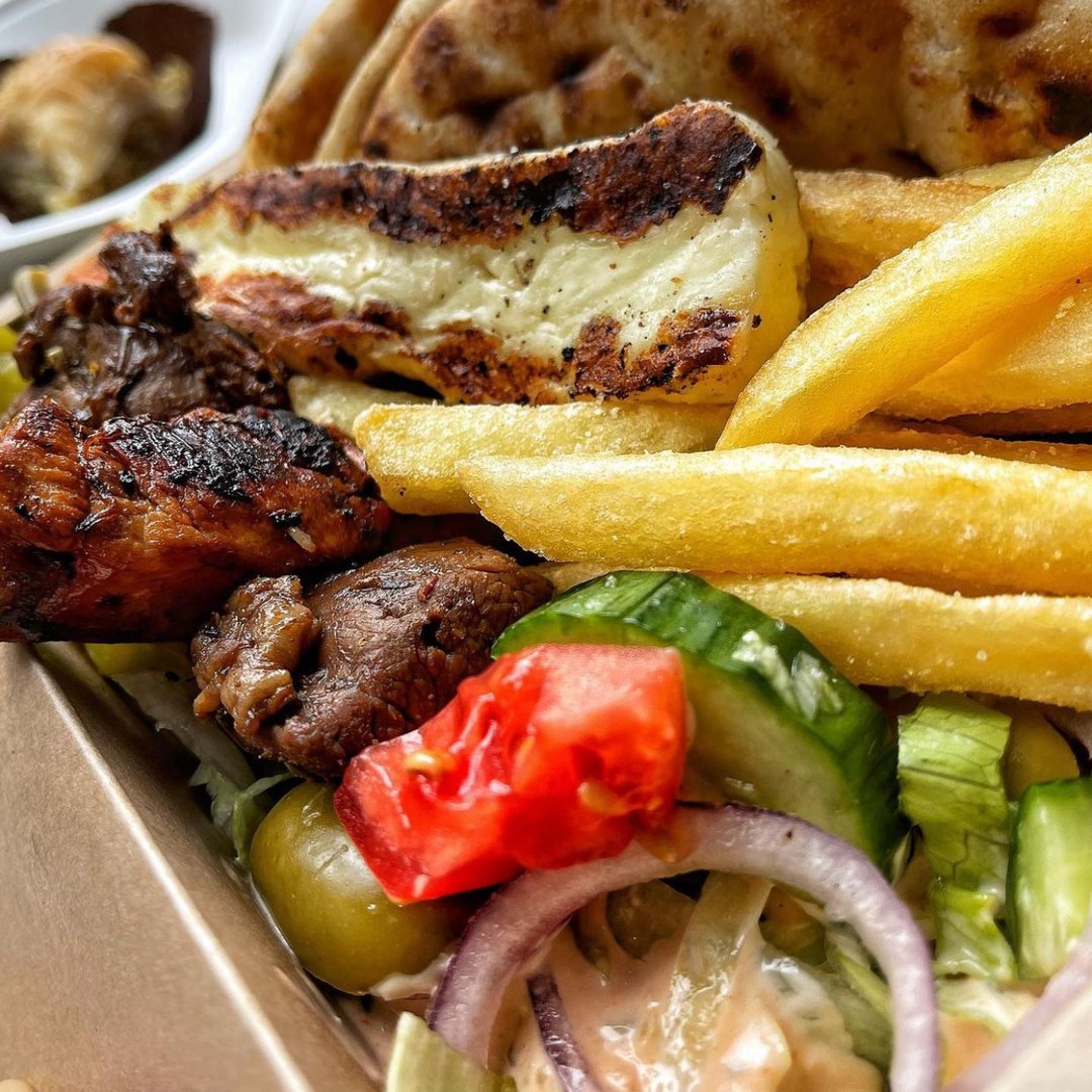 Inspired by the casual #souvlaki restaurants found all throughout Greece, #ItsAllGreekToMe pairs modern fast-food dining with old-world deliciousness.

So drop by today with your friends and family - they (and your tastebuds) will thank you!: bit.ly/3V4w7OU