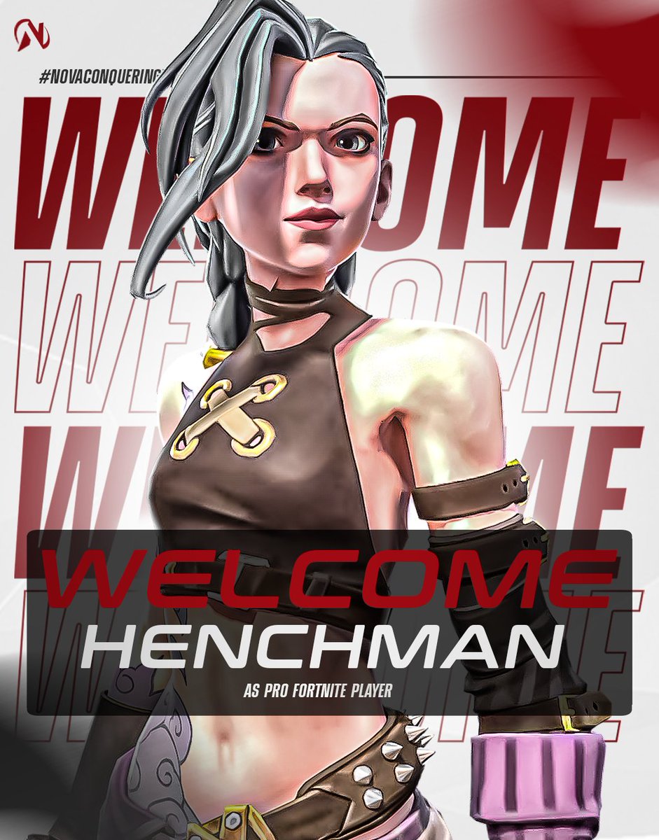 EspNova_'s tweet image. Introducing The King 👑! 

Please welcome our latest addition to the competitive Fortnite roster!

✨ | @L2Henchman_1

#NovaConquering ✨