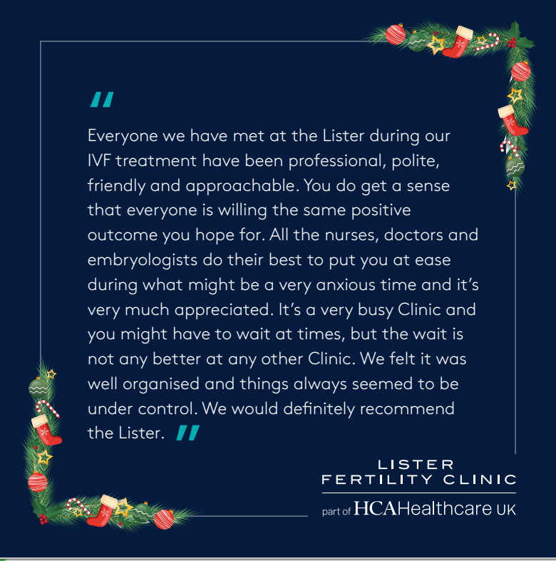 This festive season, we're looking back on the year. Here is a patient review from their time with us: