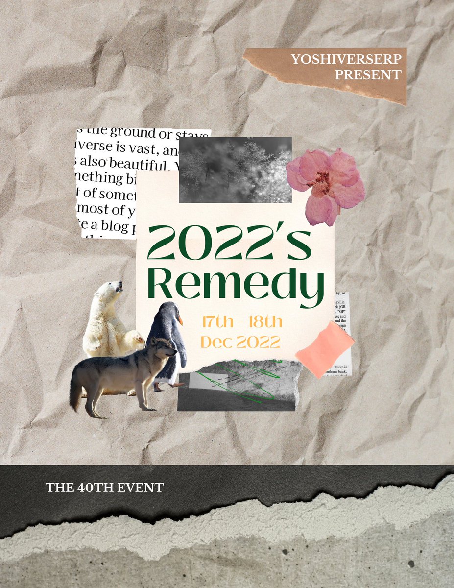 ⠀⠀⠀
⠀⠀            ʏᴏsʜɪᴠᴇʀsᴇ ᴘʀᴇsᴇɴᴛ ⠀⠀⠀ 
            🤍  𝟐𝟎𝟐𝟐’𝐬 𝐑𝐄𝐌𝐄𝐃𝐘  🤍
                       𝗍𝗁𝖾 𝟦𝟢𝗍𝗁 𝖾𝗏𝖾𝗇𝗍

⠀⠀⠀