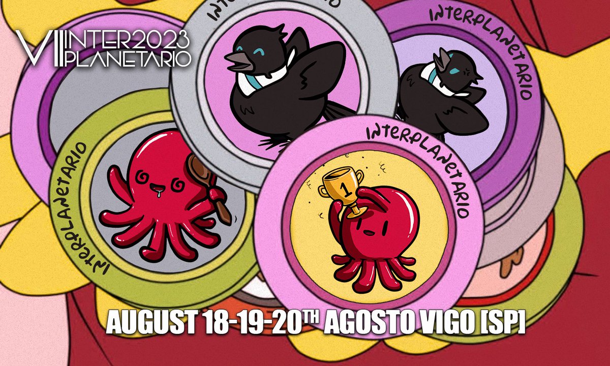 🇬🇧 Hi Pulpifriends!! It's been a long time
HERE WE GO AGAIN!!!
These are  the dates: August 18, 19, 20th of 2023 😱 
🇪🇦 Hola Pulpifriends!!Ha pasado un tiempo desde la última vez que nos vimos ESTAMOS DE VUELTA!!!
Estás son las fechas: 18,19 y 20 de agosto del 2023 😱