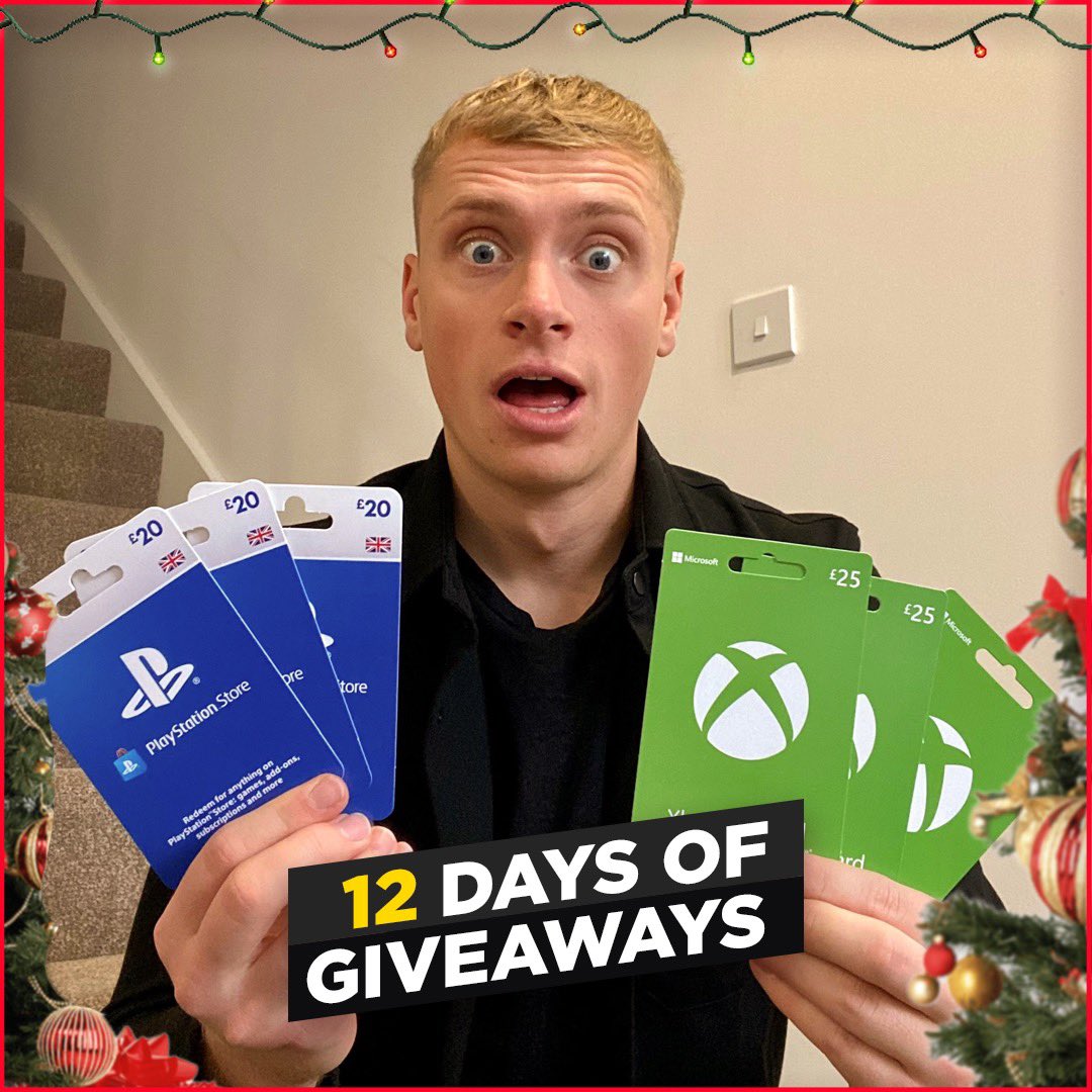 Who needs a GIFT CARD?! I’m will give £20 to 5 people who LIKE this tweet. ❤️

Must be following me so we can DM!

#12daysofgiveaways 🌲