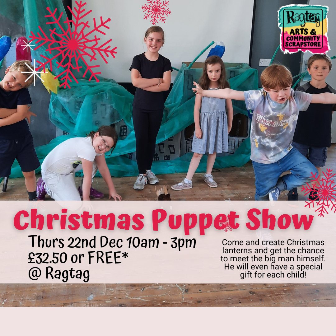ragtagarts's tweet photo. We still have some spaces on next weeks workshops.... Book via our website, Santas looking forward to seeing you https://t.co/nrecq6vHnk