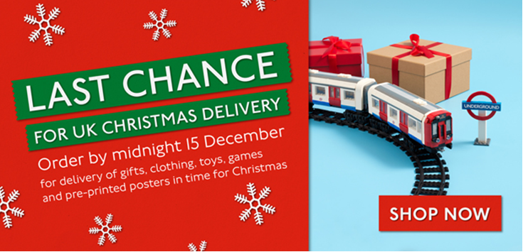 Last chance to buy gifts from @ltmuseumshop and get them delivered in time for Christmas! Order today before midnight 🎁 ltmuseumshop.co.uk/christmas-gifts