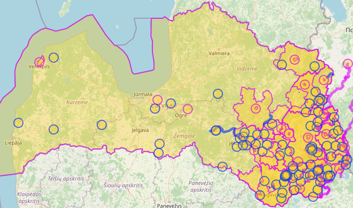 #OpenStreetMap kartēšanas pasākums Rēzeknē jau šonedēļ - pievienojies :)
wiki.openstreetmap.org/wiki/R%C4%93ze…

OSM ne tikai iezīmējam dažādus objektus, bet arī dažādus apzīmējumus - piem., te objekti Latvijā, kam pievienots nosaukums latgaliski: "name:ltg".