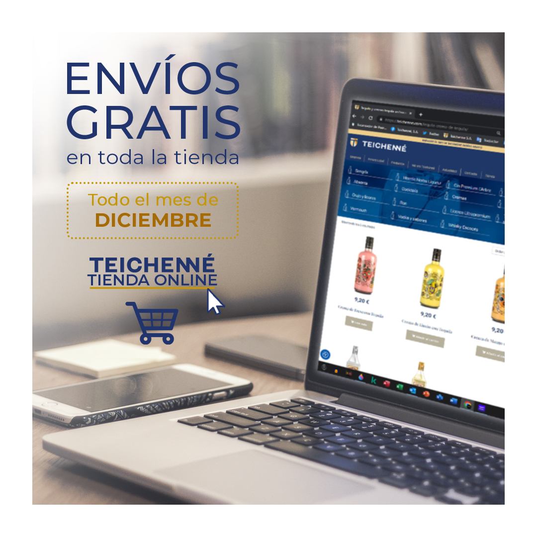 Teichenne's tweet image. AMPLIAMOS los ENVÍOS GRATIS de la tienda Teichenné durante el mes de DICIEMBRE.

🍾 Ginebras, cremas con Tequila, Licores, vodka.. todo al alcance de un click 🖱️ y sin coste de envío a España (únicamente península ibérica).
teichenne.com/tienda/