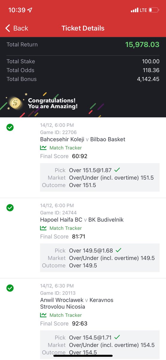 bossolamilekan1's tweet photo. 213odd won ✅✅✅✅✅✅
192odd won ✅✅✅✅✅✅
118odd won✅✅✅✅✅✅
179odd won✅✅✅✅✅✅

Congratulations to all winner of the game, very soon everybody will win🙏 https://t.co/szLxDTuPoa