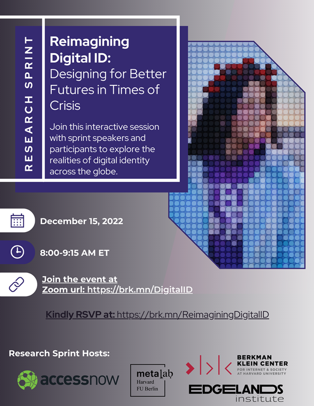 I will be talking about my hope punk fiction story themed around digital identity in times of crisis at @BKCHarvard's public event today. Register for free at: lnkd.in/dZv2saWA for some amazing discussions from all over the globe! #research #creativewriting