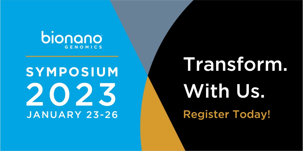 bionano's tweet photo. Register Today for the #Bionano #Symposium2023! Learn from 25+ global experts sharing how they drive discovery across multiple applications with #OGM. Learn from presentations, engage in live Q&amp;A, and view posters. #SVsMatter #genomics https://t.co/Y78FRc0lYQ https://t.co/McTRXRayGz