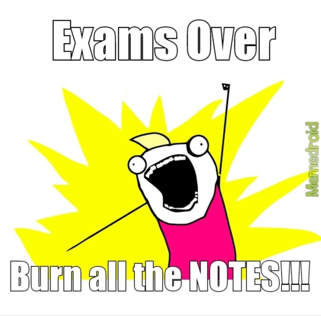 Knightarouton's tweet photo. I'm free!!!! The exam never bothered me this year 
#finalexam #SchoolLife  #collegestudent https://t.co/R3hf2PvUcQ