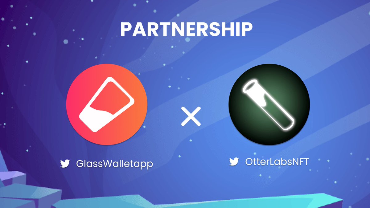 GlassWalletapp's tweet photo. 📢We're happy to announce our new partner @OtterLabsNFT. They're a team of visionaries &amp; engineers, aspiring to lead NFT innovation on the #Sui blockchain💐😍

RT-Love and share with every rider.

#GlassWallet #SuiGlobal  #Suiecosystem https://t.co/sqq5vM53Ri