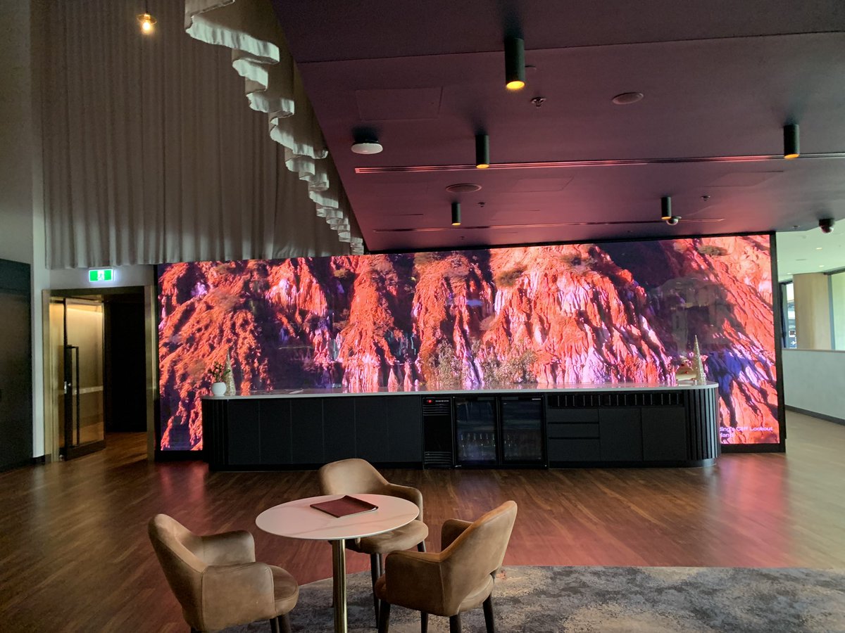 Bespoke restaurant at Adelaide oval for  RDA SA dinner tonight <a href="/LPearson15/">Les Pearson</a> <a href="/DustyPee/">Dusty Pee</a> <a href="/JohnSextonAu/">John Sexton</a> #adelaideoval @SEXTONGLVRWATTS @sokitomi will be eating beef