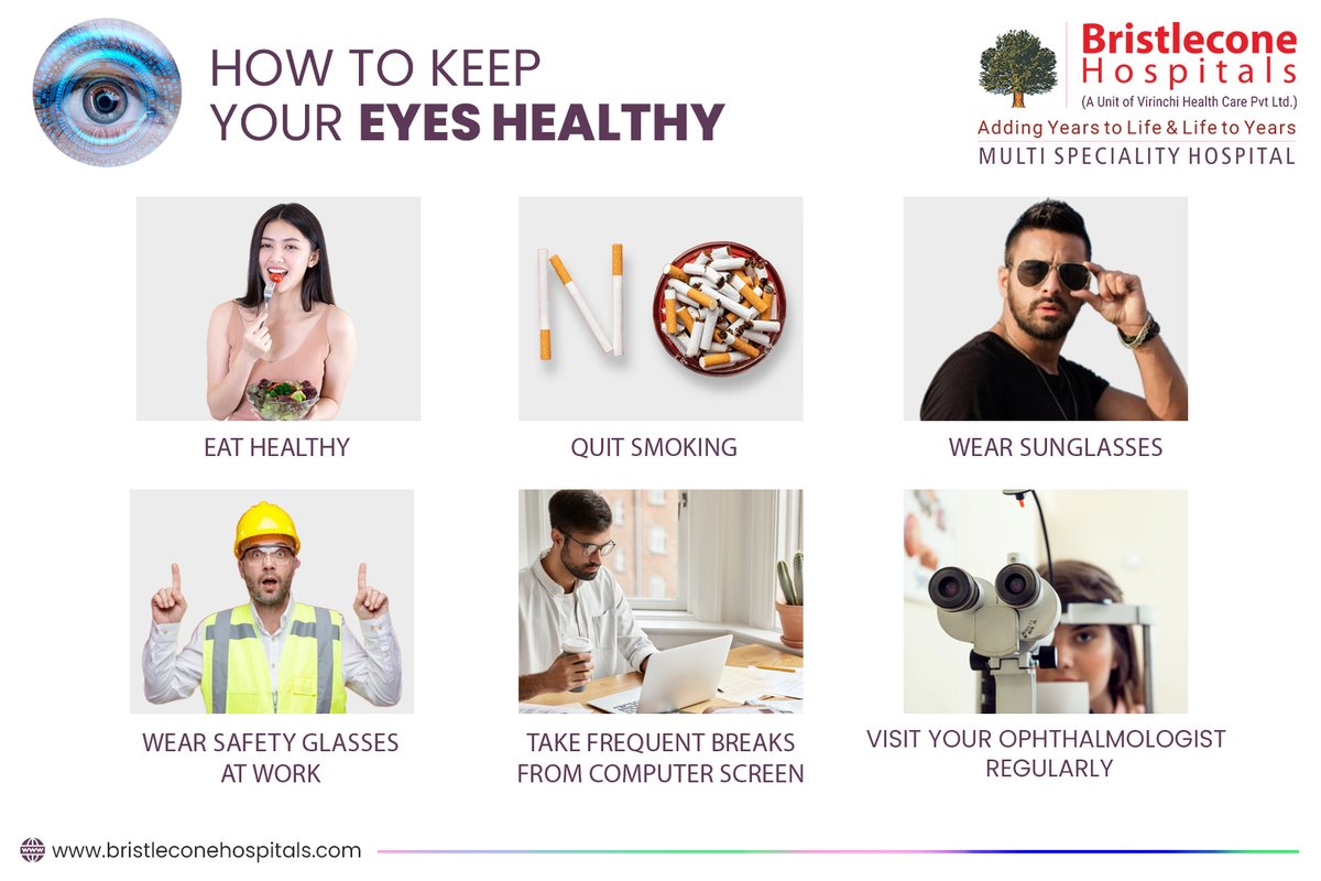 BHayathnagar's tweet photo. How to Keep Your Eyes Healthy

#eyehealth #eyecare #vision #optometry #eyes #eyedoctor #optometrist #ophthalmology #glasses #eye #optician #eyeexam #ophthalmologist #eyesurgery #optical #eyeglasses #contactlenses #eyesight #visioncare #eyecaretips #retina #eyesurgeon #healthyeyes https://t.co/4jAn5aXP7j