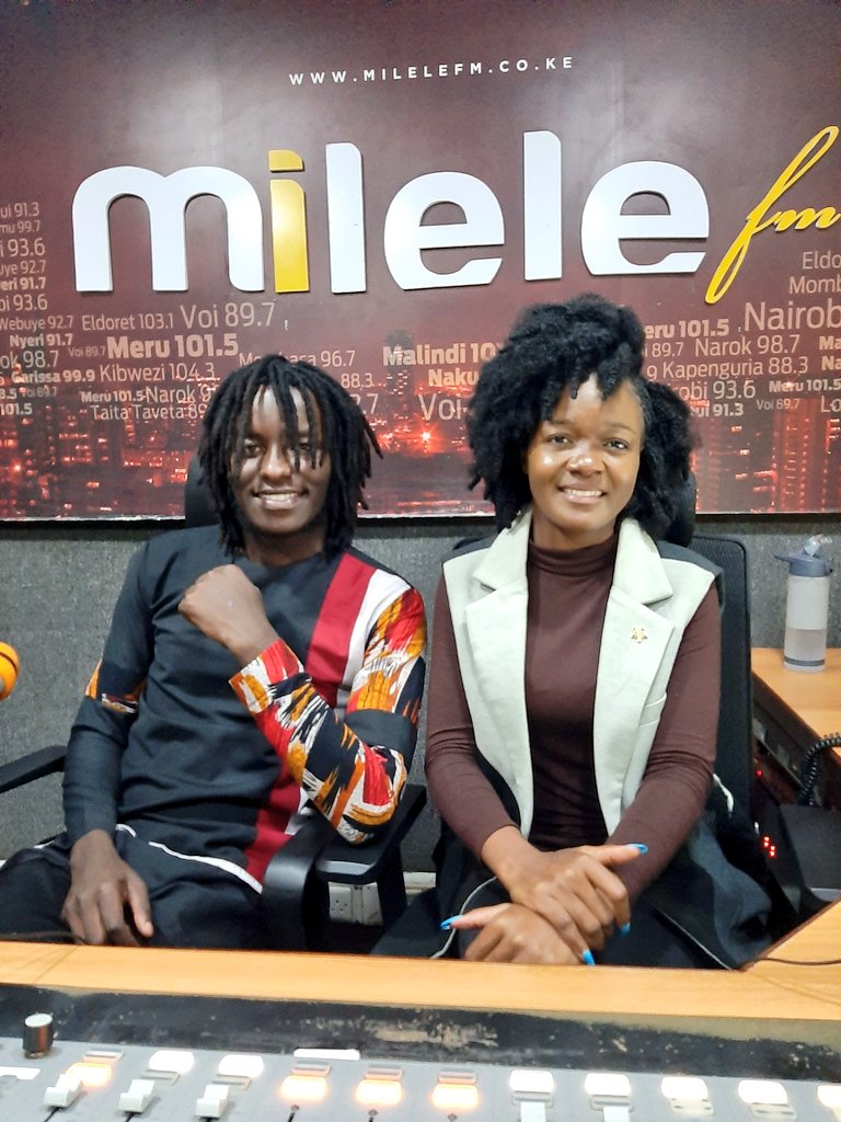 Ni wakati wa kupanga kazi na @MmboneMercy1 na @VinnieBaite1 . Unapanga kazi ukiwa wapi? #MercyNaBaiteMilele