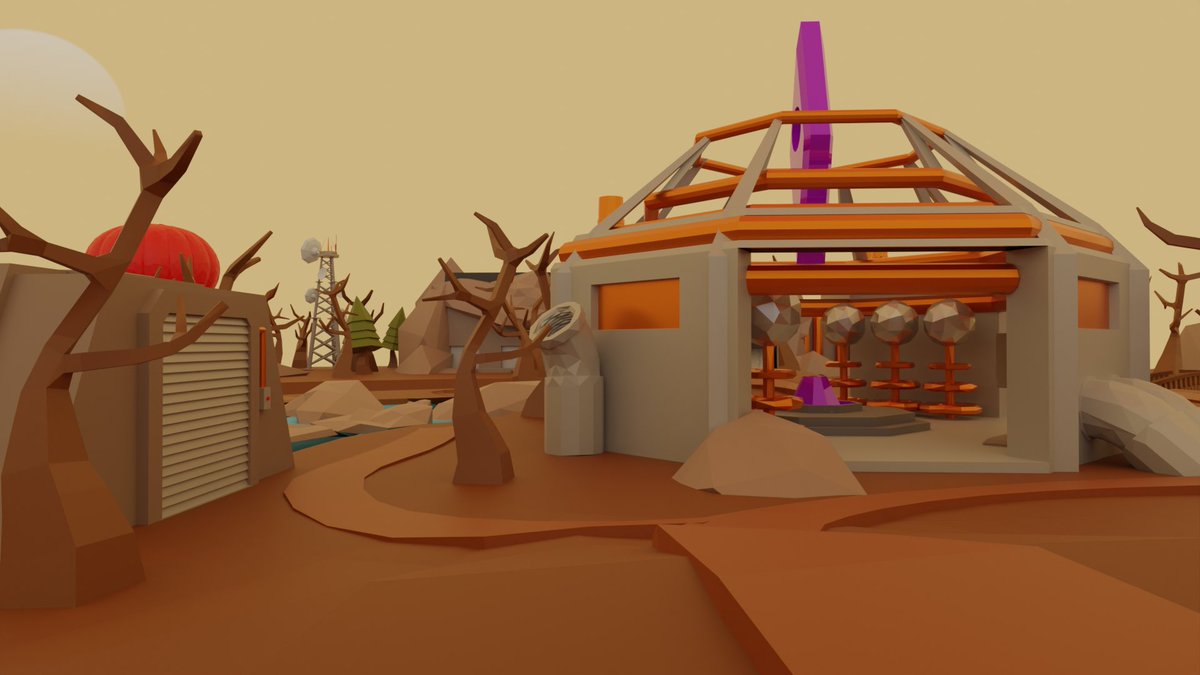 Also in the steampunk #metaverse we find an obelisk, enclosed within a singular structure-what will it be used for? 🗼👇

#NFTs #NFTsCommunity #NFTProjects