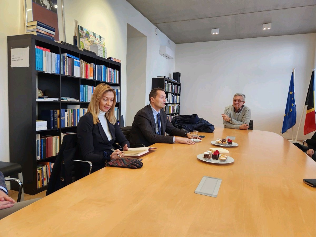 Visit Ambassador #Montenegro 🇲🇪 to A-Law HQ.

On the 9th of December 2022 A-Law had the honor to receive H.E. Ambassador Ivan Lekovic of Montenegro together with the first secretary at our HQ in #Antwerp, #Belgium.

<a href="/IvanLMNE/">Ivan Leković</a>
<a href="/MFA_MNE/">MFA Montenegro</a>

#ALaw #LawFirm #Investment #Business #Legal