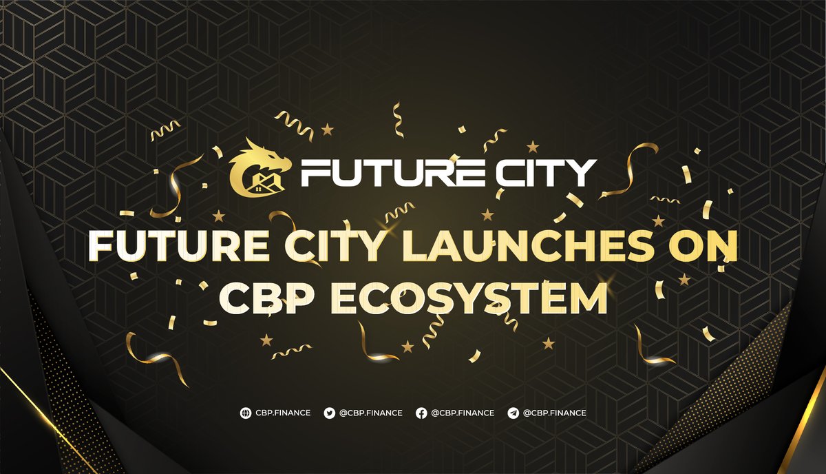 ✨Real Value CBP Finance Brings To The Community - FUTURE CITY✨

🚀🚀We are so proud and excited to announce the launch of Future City, one of CBP Finance's very special ecosystems.

#MetaverseNFT #CBPFinance #Crypto