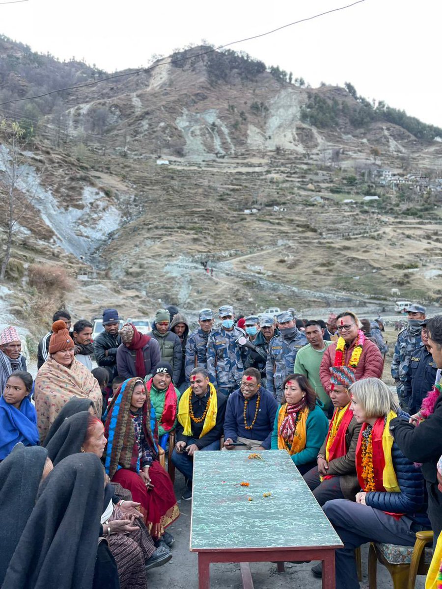 NicolaPollittUK's tweet photo. Understanding communities and their way of life is really important part of providing the right support through 🇬🇧programmes. Really interesting to talk to people from Mugu and Humla and hear their perspectives. https://t.co/0MlVyaJCSG